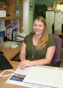Rachel Williams will be leaving her post as Grafton Town Administrator to finish her bachelor's degree and pursue her master's. Photo by Cynthia Prairie