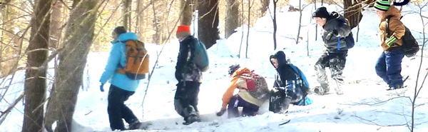 The Nature Museum offers unique outdoor adventures for children during winter vacation