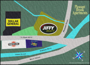 Separate developers are expected to start on two nearby projects at the same time. Click map to enlarge.