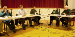 The Chester Select Board discusses the use of the Academy Building.