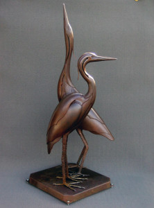 Herons by Mark Goodenough