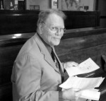 Poet John Woods to read his poems. (photo by Station W)