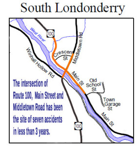 Londonderry malfunctio junction map