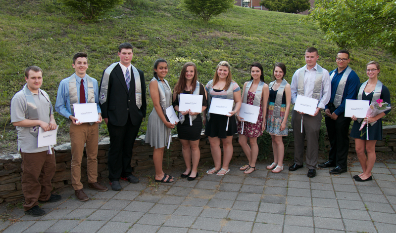 RVTC NHS inductees