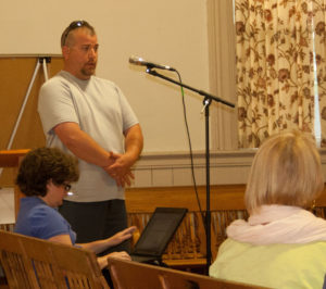 Fire Chief Matt Wilson comes before the board to again ask for action toward a new emergency services building.