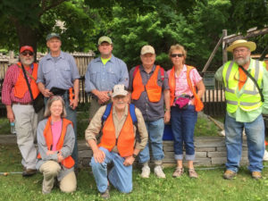 Pictured from L to R, top row: John Russell, Rick White, Sam Schneski, Robin Foster, Mariette Bock, Michael Quinn; bottom row: Melissa Post, Jay Blodgett. (Arne Jonynas absent from photo.) Chester Tree Inventory