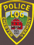 Chester Police Log, July 16 through Nov. 1, 2016