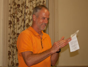 Chester 250 committee co-chair Frank Kelley applauds the efforts of everyone involved in the celebration