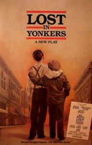 Original Broadway poster of 'Lost in Yonkers.'