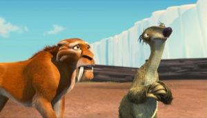 Ice Age 2 features the voices of Ray Romano, John Leguizamo, Denis Leary and Chris Wedge