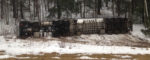 Rte 7 still closed as recovery of gas tanker continues