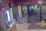 Robbers caught on camera in two convenience store robberies