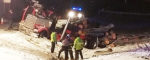 Log truck-plow crash temporarily closes I-91; no life-threatening injuries