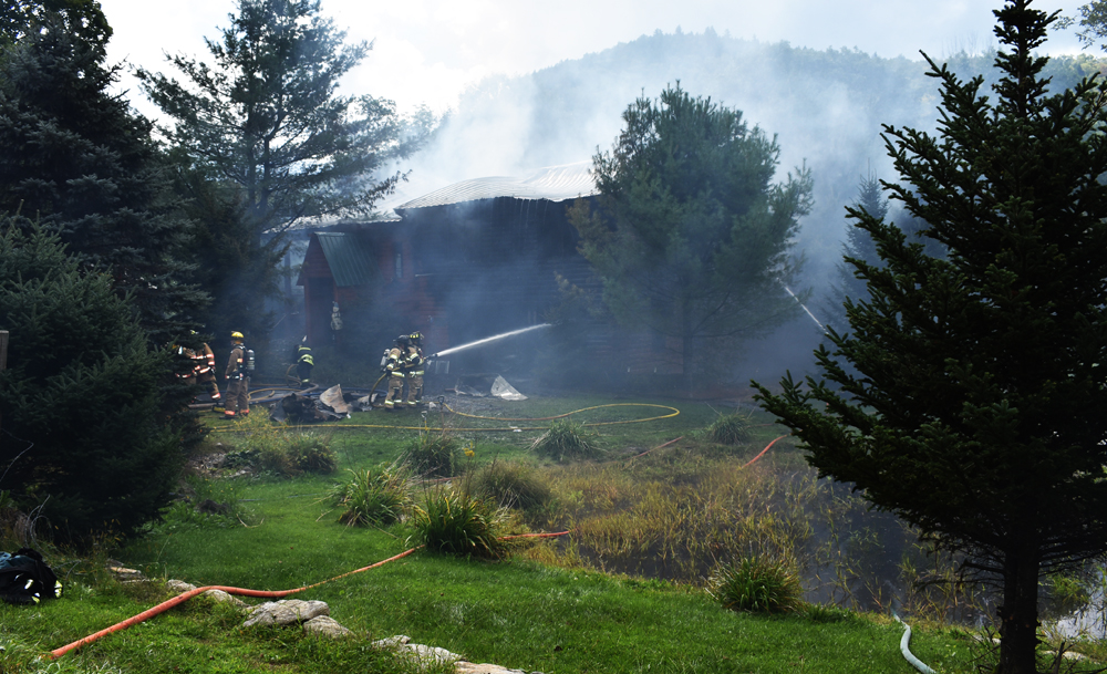 Cavendish home heavily damaged in morning fire The Chester Telegraph