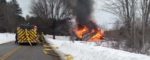 Explosion, fire destroy guest house at South Derry compound