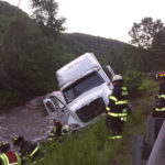 Tractor-trailer accident closes Route 103 North of Chester