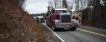 Lumber truck crash closes Rt. 11 in Chester