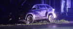 Late night driver takes out Route 103 pole, power
