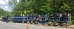 Truck hauling new, empty nuclear storage cask crashes in Andover