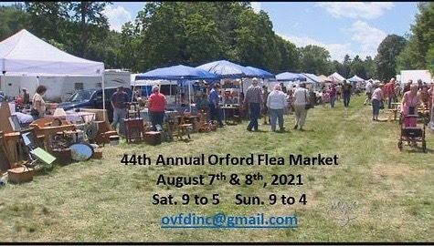 44th Annual Orford Flea Market @ On the Common | Orford | New Hampshire | United States