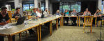 Ludlow resident disrupts GM board meeting over masking
