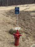 Stigers Rd. pond hydrant provides water supply for rural firefighting